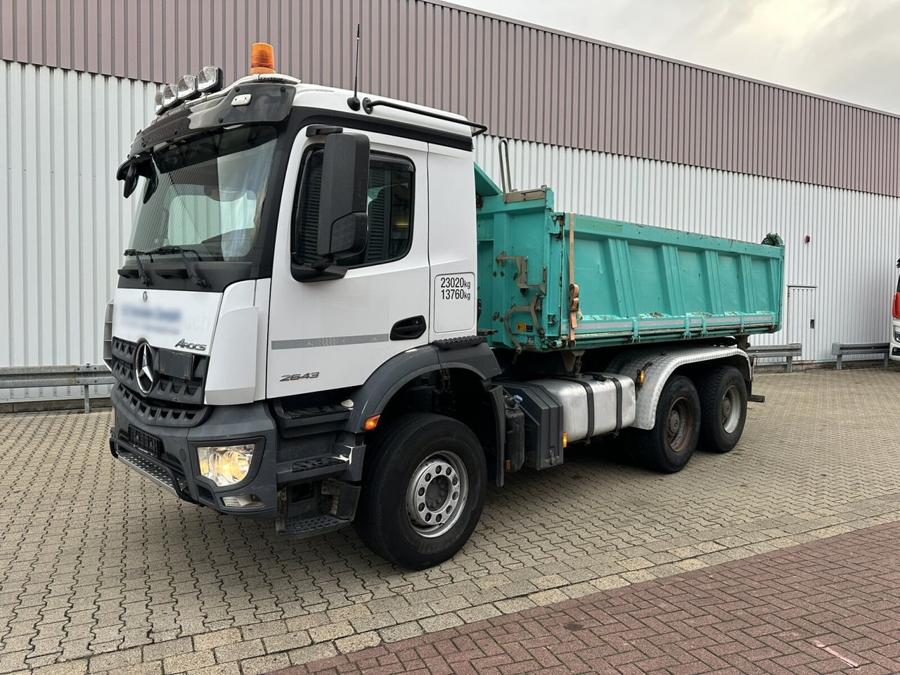 Mercedes-Benz Arocs 2643 K 6x4 Arocs 2643 K 6x4, Rollplane, Meiller - Xe ben: hình 1 Mercedes-Benz Arocs 2643 K 6x4 Arocs 2643 K 6x4, Rollplane, Meiller - Xe ben: hình 1