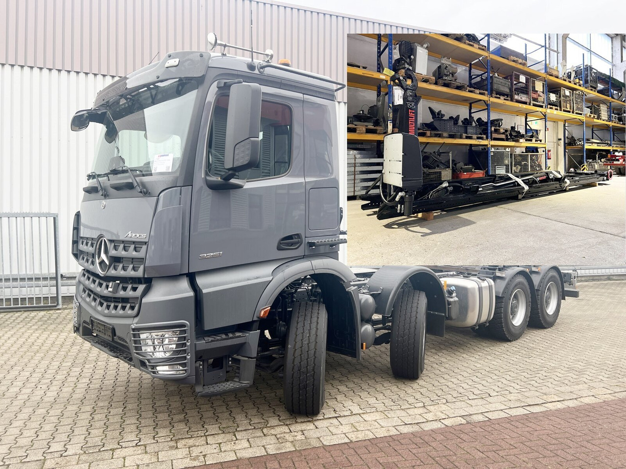 Mercedes-Benz Arocs 3251 L 8x4/4 Arocs 3251 L 8x4/4, Motorabtrieb - Xe tải nâng móc: hình 1 Mercedes-Benz Arocs 3251 L 8x4/4 Arocs 3251 L 8x4/4, Motorabtrieb - Xe tải nâng móc: hình 1