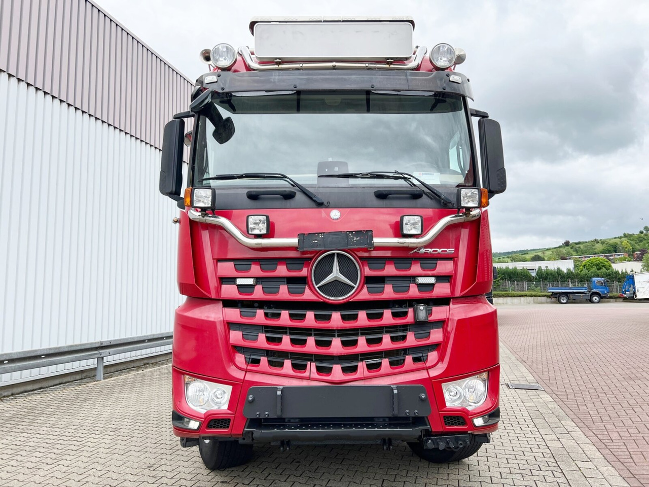 Xe ben Mercedes-Benz Arocs 3263 8x4/4 Arocs 3263 8x4/4, Retarder, Stahlmulde ca.14m³, Hydr. Heckklappe: hình 7