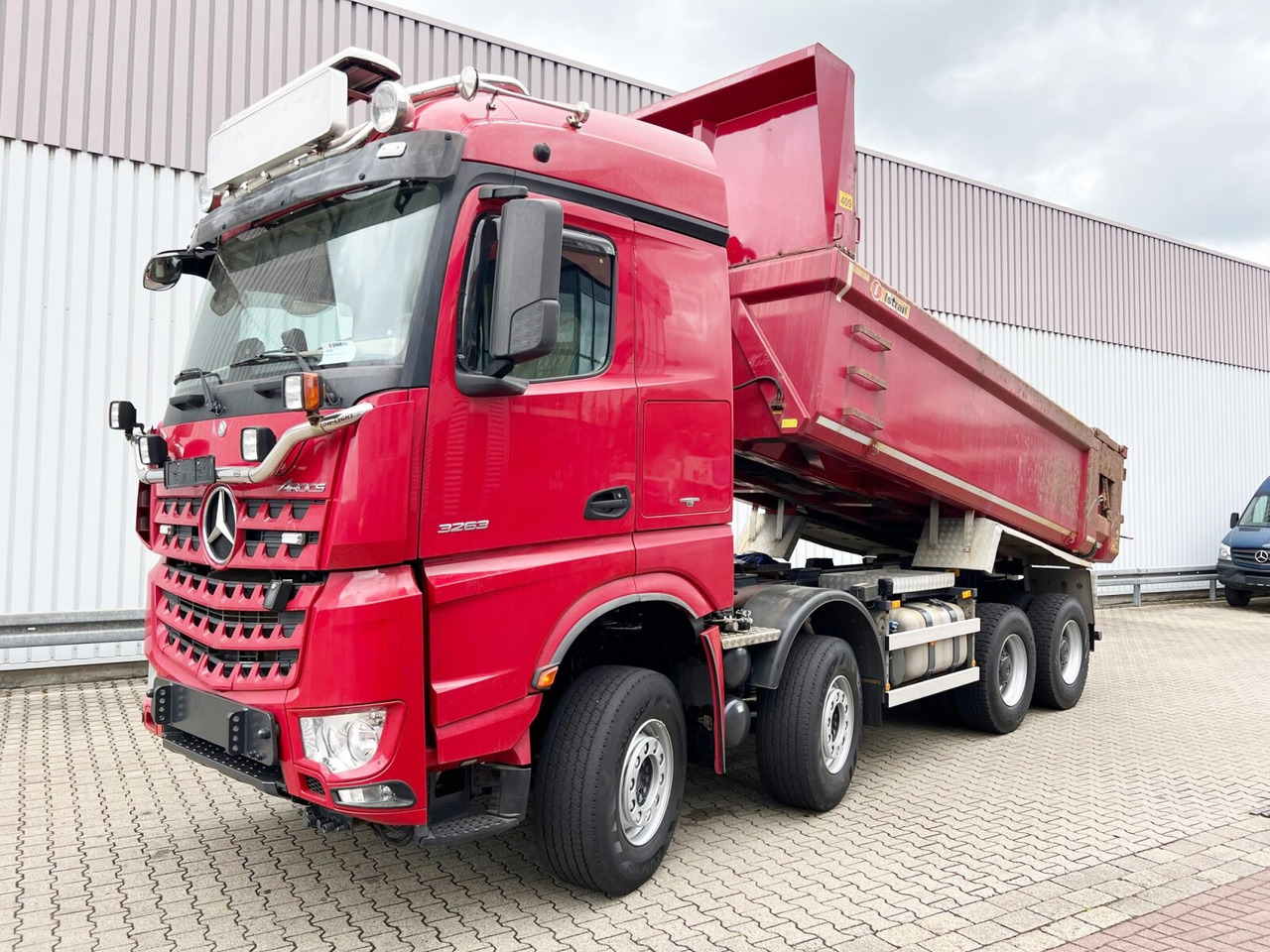 Mercedes-Benz Arocs 3263 8x4/4 Arocs 3263 8x4/4, Retarder, Stahlmulde ca.14m³, Hydr. Heckklappe - Xe ben: hình 1 Mercedes-Benz Arocs 3263 8x4/4 Arocs 3263 8x4/4, Retarder, Stahlmulde ca.14m³, Hydr. Heckklappe - Xe ben: hình 1