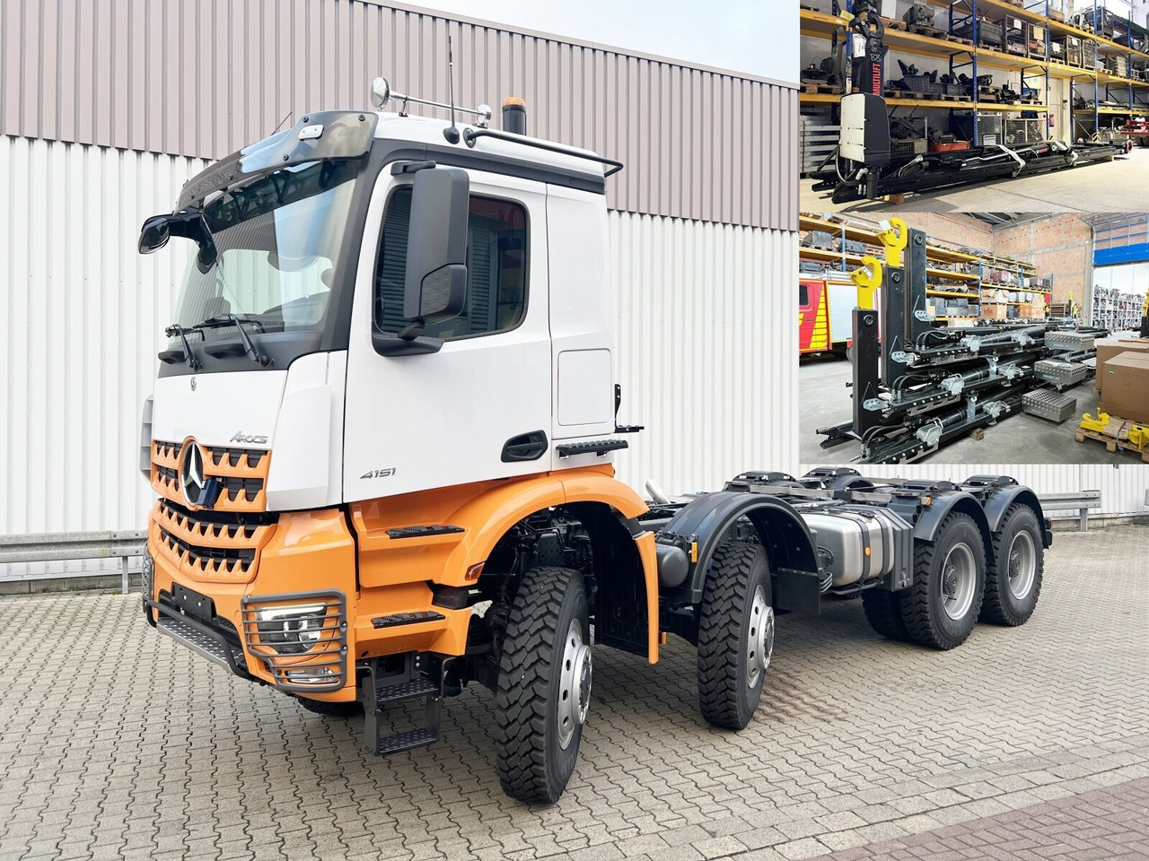 Mercedes-Benz Arocs 4151 AK 8x8/4 Arocs 4151 AK 8x8/4, Grounder - Xe tải nâng móc: hình 1 Mercedes-Benz Arocs 4151 AK 8x8/4 Arocs 4151 AK 8x8/4, Grounder - Xe tải nâng móc: hình 1