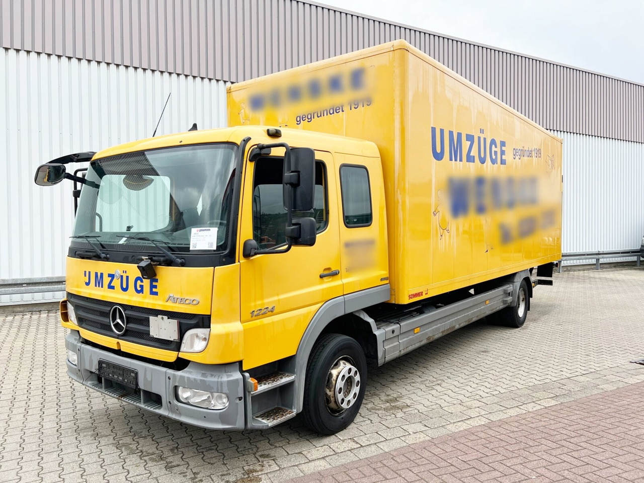 Mercedes-Benz Atego 1224 L 4x2 Atego 1224 L, Möbelkoffer, Dautel LBW, 42 cbm - Xe tải hộp: hình 1 Mercedes-Benz Atego 1224 L 4x2 Atego 1224 L, Möbelkoffer, Dautel LBW, 42 cbm - Xe tải hộp: hình 1