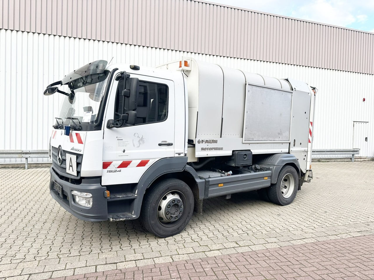 Mercedes-Benz Atego 1624 L 4x2 Atego 1624 L 4x2, Retarder, Faun Rotopress, Zöller-Schüttung - Xe tải chở rác: hình 1 Mercedes-Benz Atego 1624 L 4x2 Atego 1624 L 4x2, Retarder, Faun Rotopress, Zöller-Schüttung - Xe tải chở rác: hình 1