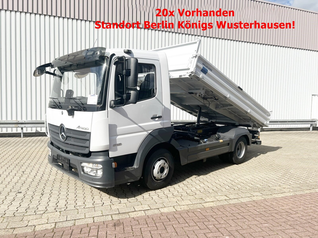 Mercedes-Benz Atego 818/23 K 4x2 Atego 818/23 K 4x2, Meiller-Kipper, mehrfach Vorhanden! - Xe ben: hình 1 Mercedes-Benz Atego 818/23 K 4x2 Atego 818/23 K 4x2, Meiller-Kipper, mehrfach Vorhanden! - Xe ben: hình 1