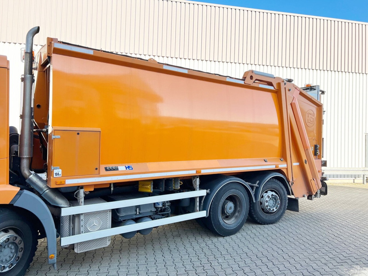 Mercedes-Benz Econic 2629 LL 6x2/4 NLA Econic 2629 LL 6x2/4 NLA, EEV, Lenkachse, HS Schörling - Xe tải chở rác: hình 2 Mercedes-Benz Econic 2629 LL 6x2/4 NLA Econic 2629 LL 6x2/4 NLA, EEV, Lenkachse, HS Schörling - Xe tải chở rác: hình 2