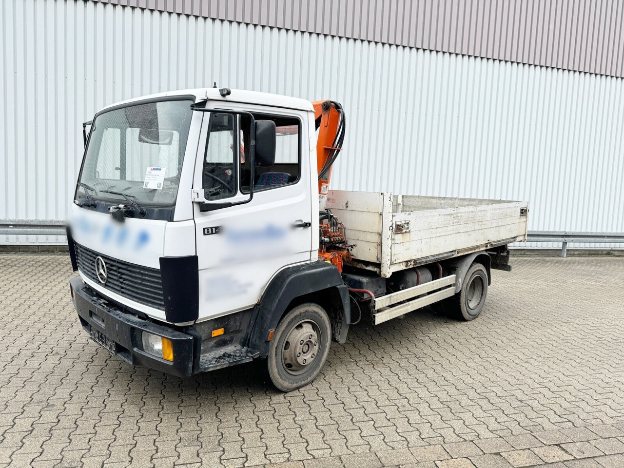 Xe cẩu tự hành, Xe tải thùng lửng/ Phẳng Mercedes-Benz LK 814 4x2 LK 814 4x2, 6-Zylinder, Kran Tirre Euro 35: hình 8