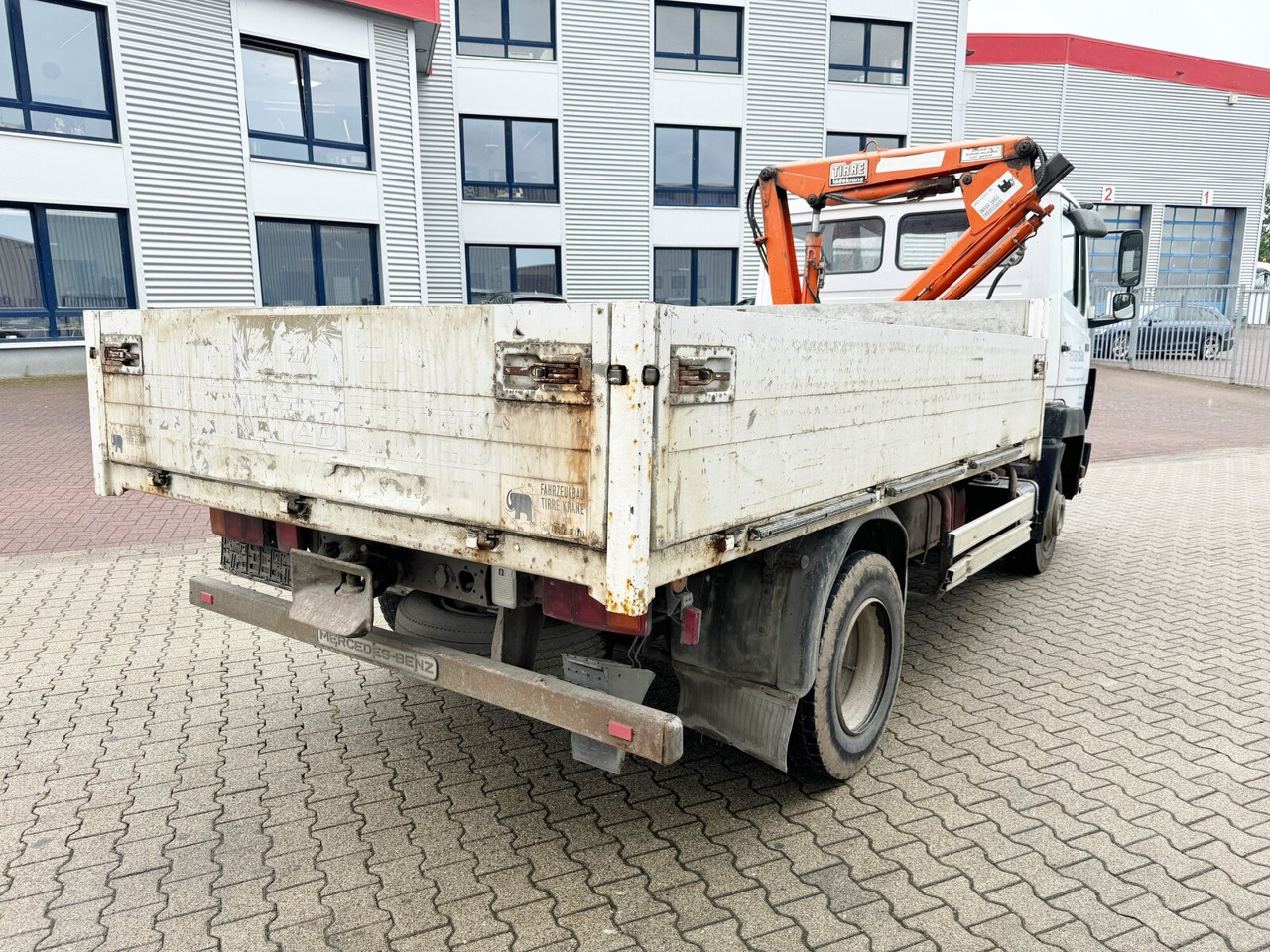 Xe cẩu tự hành, Xe tải thùng lửng/ Phẳng Mercedes-Benz LK 814 4x2 LK 814 4x2, 6-Zylinder, Kran Tirre Euro 35: hình 11