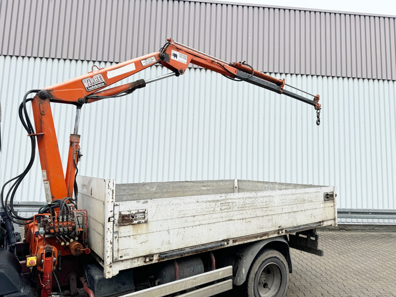 Xe cẩu tự hành, Xe tải thùng lửng/ Phẳng Mercedes-Benz LK 814 4x2 LK 814 4x2, 6-Zylinder, Kran Tirre Euro 35: hình 15