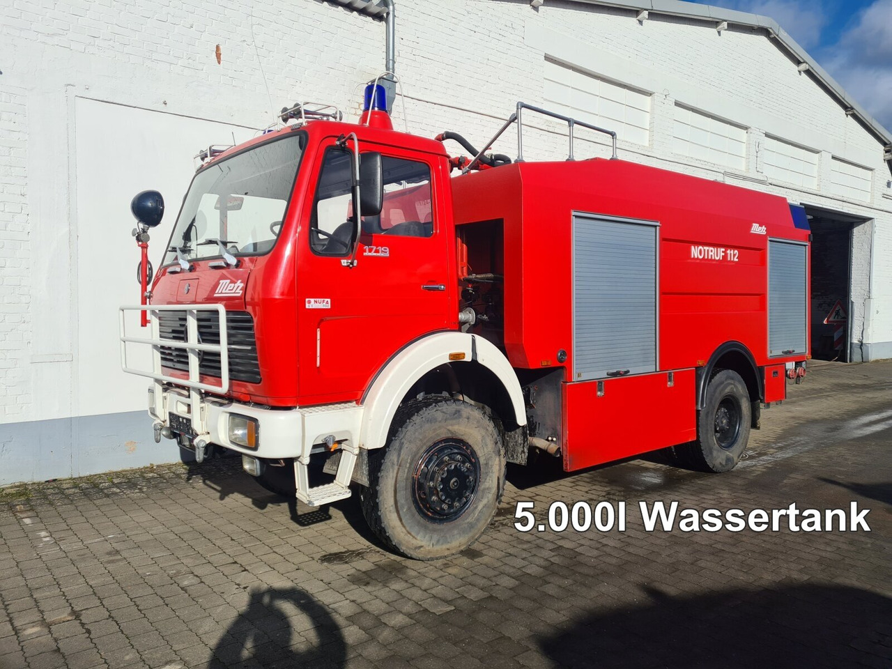 Mercedes-Benz NG 1719 AF 4x4, TLF 24/50 NG 1719 AF 4x4, TLF 24/50 - Xe tải cứu hỏa: hình 1 Mercedes-Benz NG 1719 AF 4x4, TLF 24/50 NG 1719 AF 4x4, TLF 24/50 - Xe tải cứu hỏa: hình 1