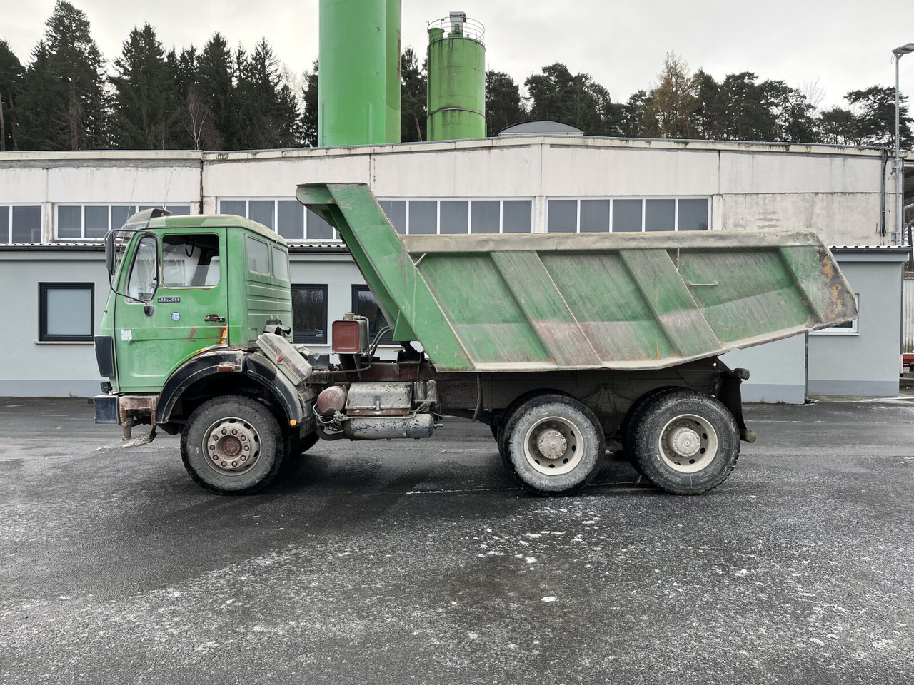 Mercedes-Benz NG 2628 K 6x4 NG 2628 K 6x4, V8, MEILLER Stahlmulde ca. 10³ - Xe ben đổ: hình 1 Mercedes-Benz NG 2628 K 6x4 NG 2628 K 6x4, V8, MEILLER Stahlmulde ca. 10³ - Xe ben đổ: hình 1