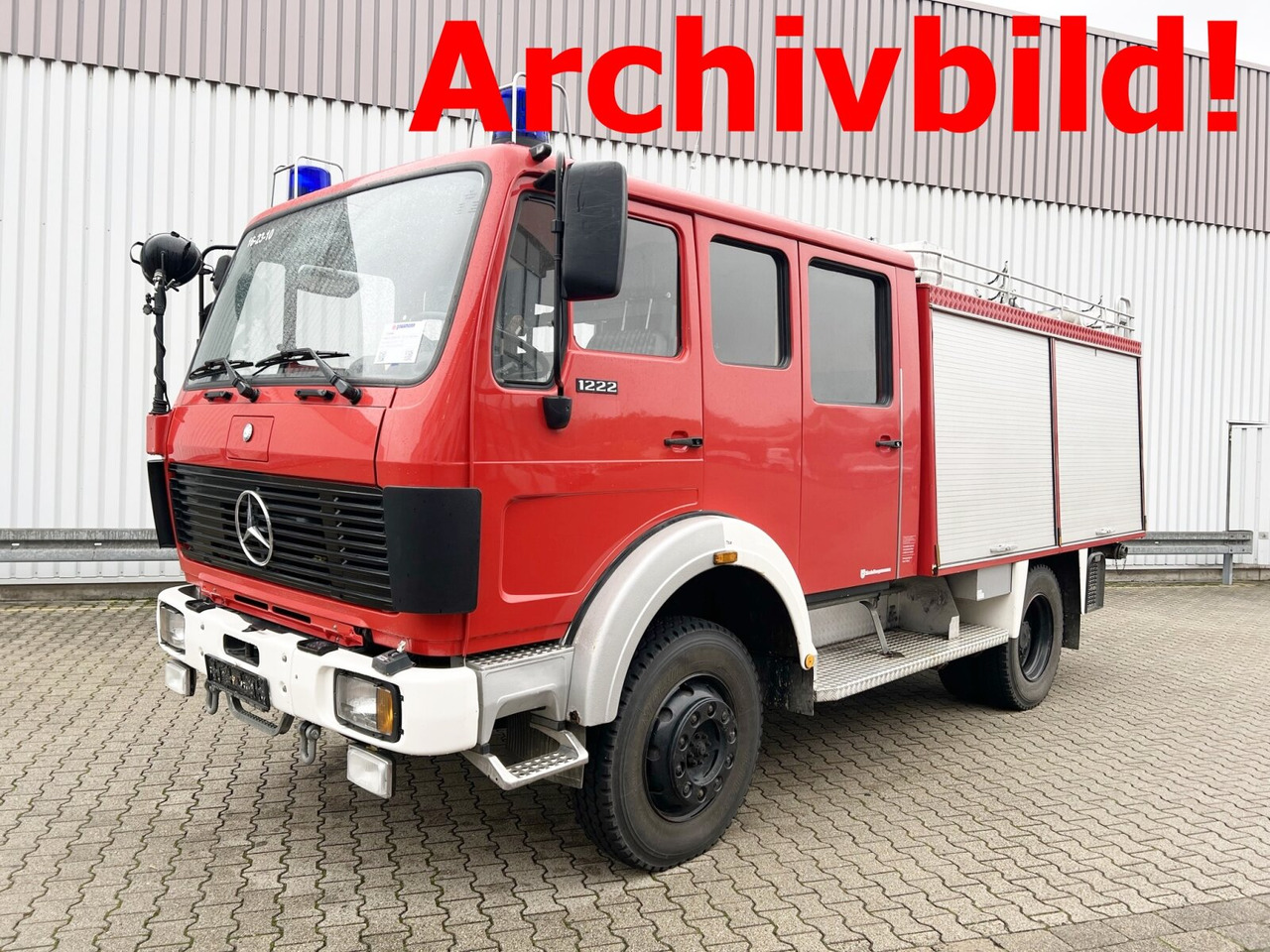 Mercedes-Benz SK 1222 AF 4x4 Doka SK 1222 AF 4x4 Doka, TLF16/25 - Xe cứu thương: hình 1 Mercedes-Benz SK 1222 AF 4x4 Doka SK 1222 AF 4x4 Doka, TLF16/25 - Xe cứu thương: hình 1