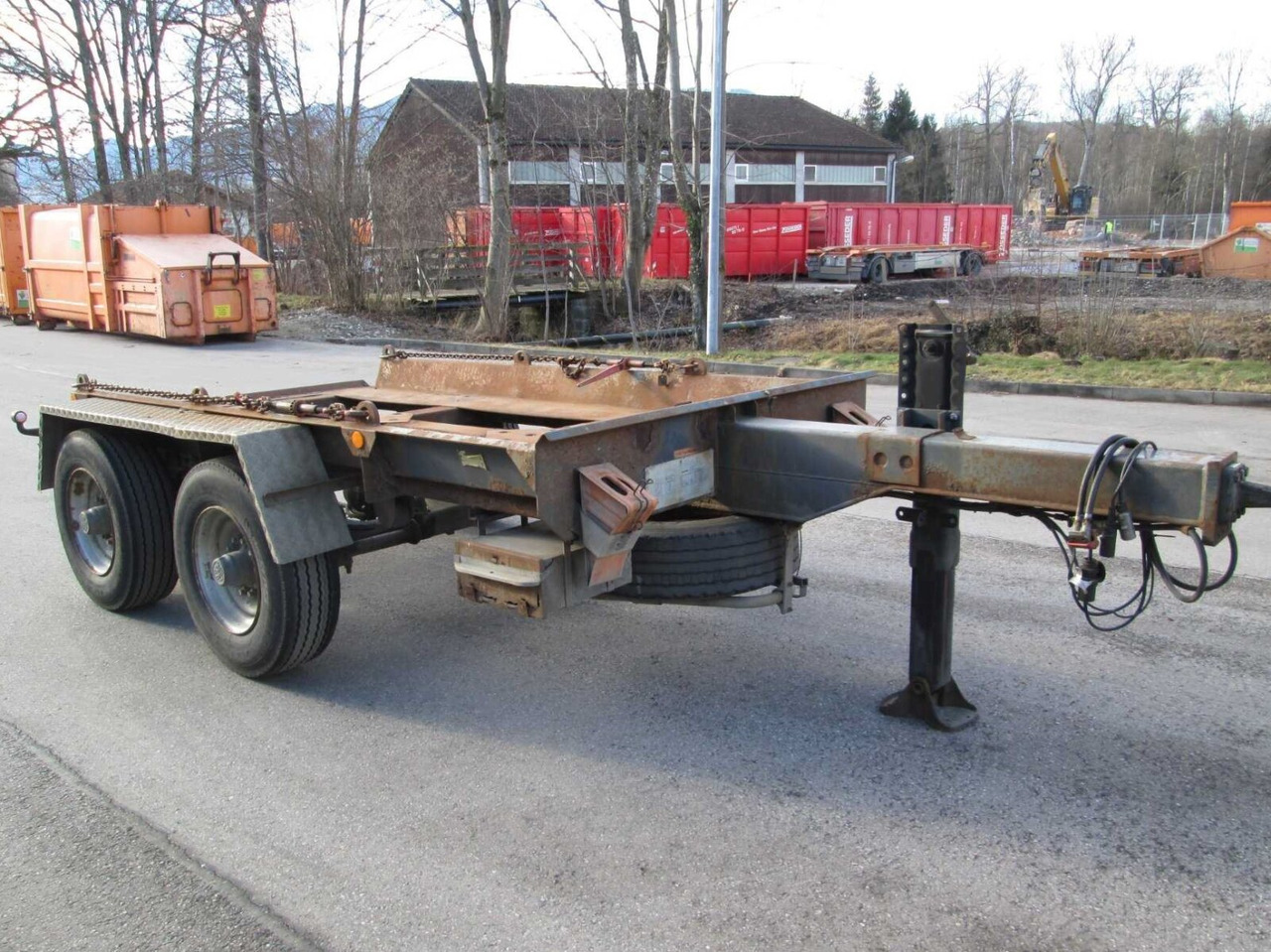 HKM A 13,5 EB A 13,3 EB, Absetzanhänger - Rơ moóc: hình 4 HKM A 13,5 EB A 13,3 EB, Absetzanhänger - Rơ moóc: hình 4