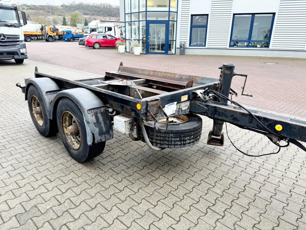 Rơ moóc HTM 13-T HTM 13-T Anhänger für Abetzcontainer: hình 7