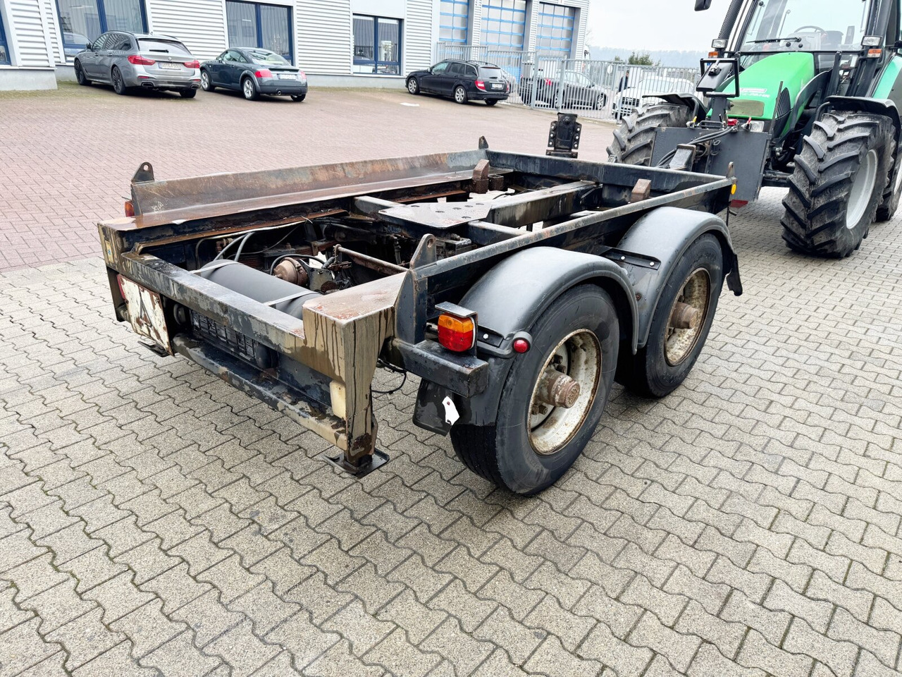 Rơ moóc HTM 13-T HTM 13-T Anhänger für Abetzcontainer: hình 6