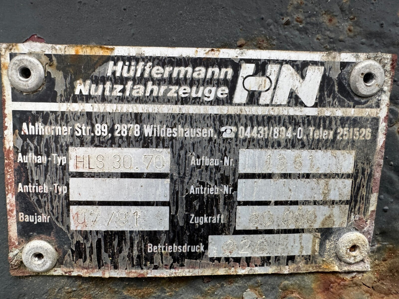 HLS 30.70 Hakenliftauflieger HLS 30.70 Hakenliftauflieger - Sơ mi rơ moóc: hình 4 HLS 30.70 Hakenliftauflieger HLS 30.70 Hakenliftauflieger - Sơ mi rơ moóc: hình 4