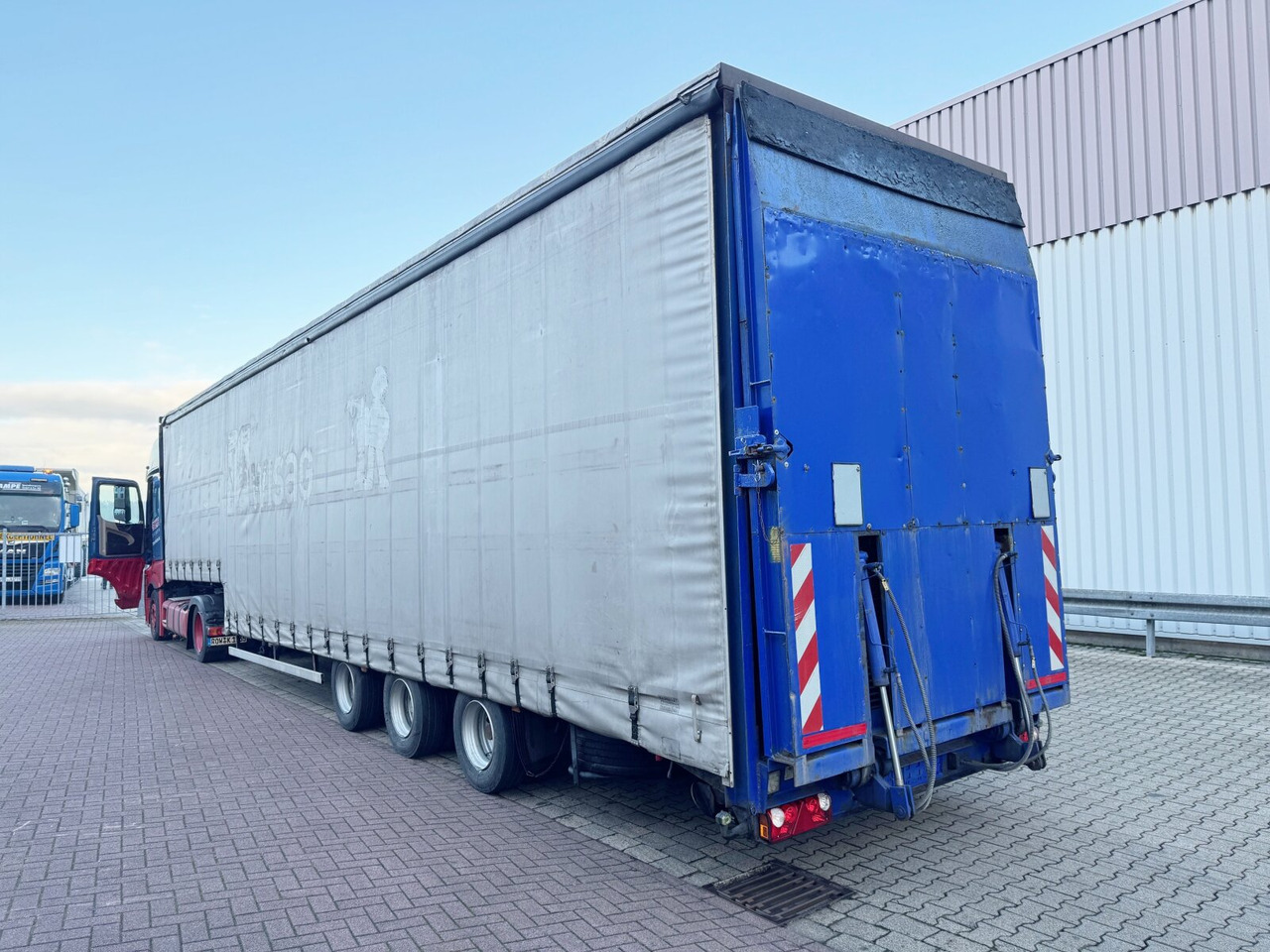 Sơ mi rơ moóc Renders NS4L32 NS4L32, Seilwinde, Edscha, hydr. Auffahrrampe: hình 10