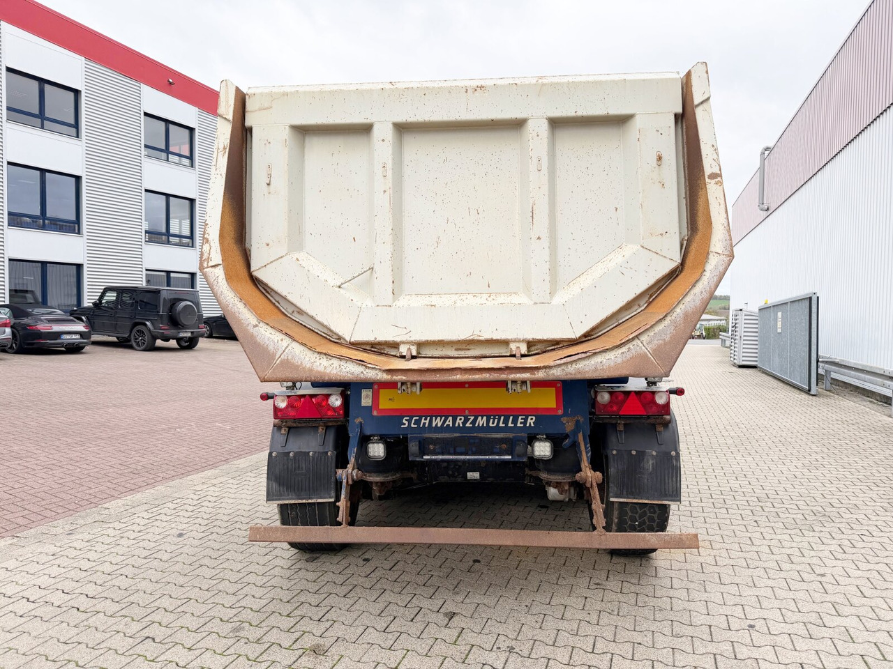 Schwarzmüller HKS 3/E-S1 HKS 3/E-S1, Liftachse, Stahlmulde, ca. 25m³ - Sơ mi rơ moóc: hình 5 Schwarzmüller HKS 3/E-S1 HKS 3/E-S1, Liftachse, Stahlmulde, ca. 25m³ - Sơ mi rơ moóc: hình 5