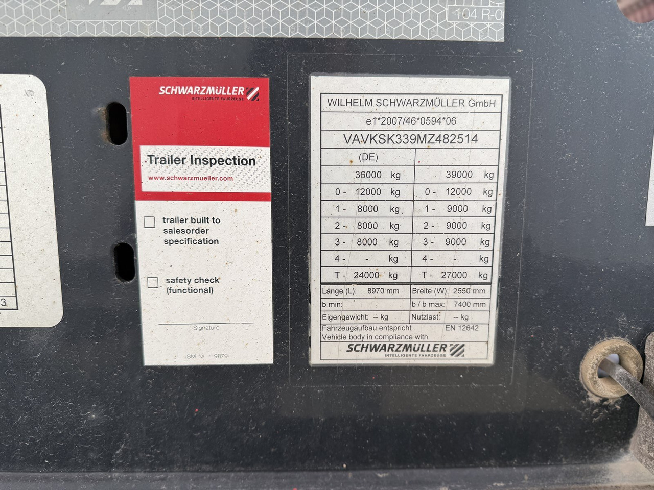 Cho thuê Schwarzmüller K-Serie Kippauflieger, Hardoxmulde ca. 24/26m³, Liftachse K-Serie Kippauflieger, Hardoxmulde ca. 24/26m³, Liftachse Schwarzmüller K-Serie Kippauflieger, Hardoxmulde ca. 24/26m³, Liftachse K-Serie Kippauflieger, Hardoxmulde ca. 24/26m³, Liftachse: hình 6