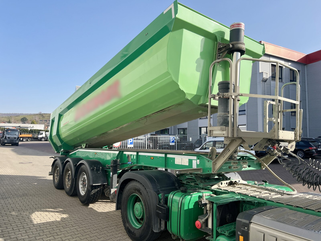 Schwarzmüller K-Serie Kippauflieger K-Serie Kippauflieger, Hardoxmulde ca. 25m³, 2x Liftachse - Sơ mi rơ moóc: hình 5 Schwarzmüller K-Serie Kippauflieger K-Serie Kippauflieger, Hardoxmulde ca. 25m³, 2x Liftachse - Sơ mi rơ moóc: hình 5