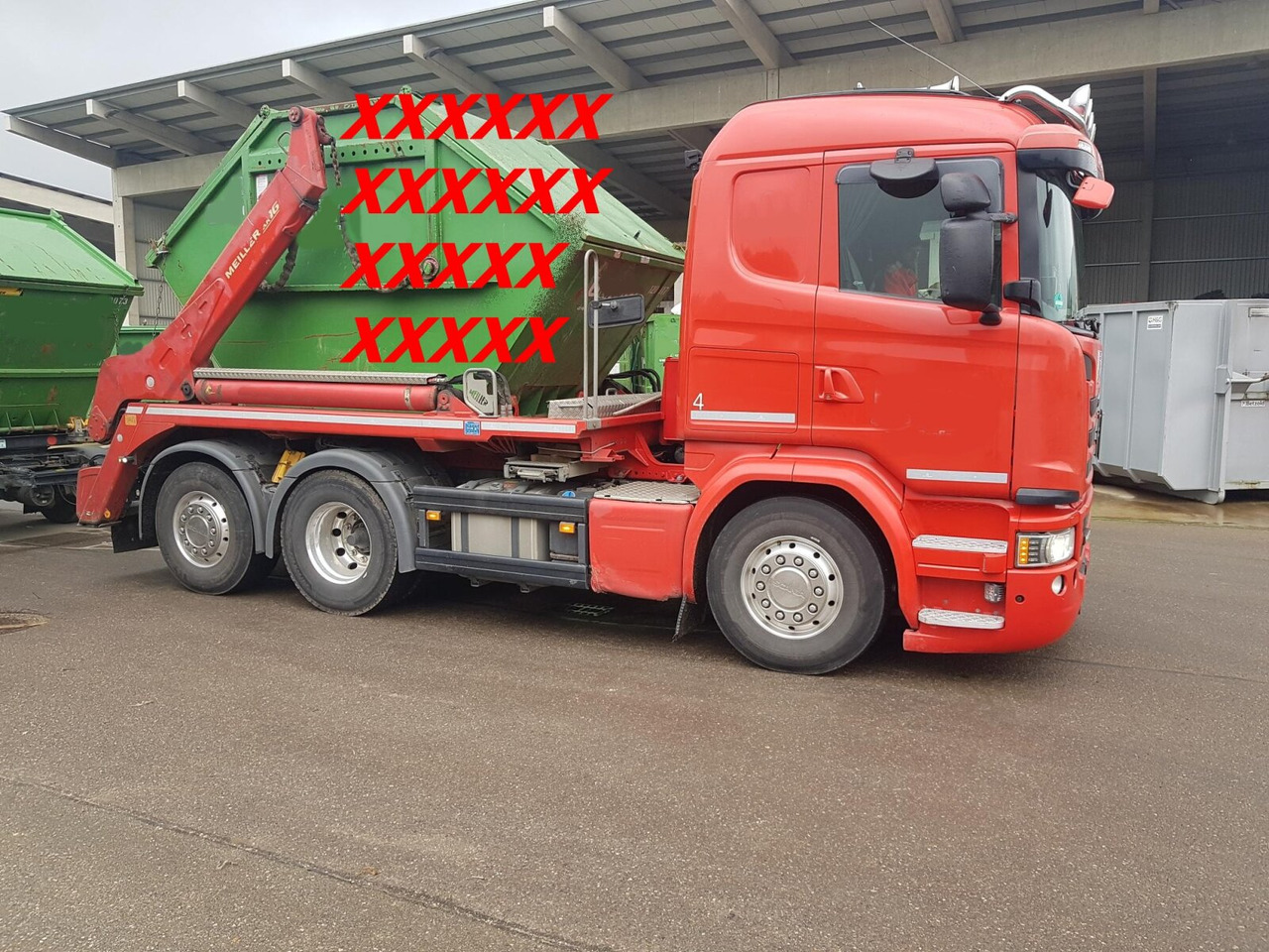 Scania G 450 / 6x2/4 G 450 /6x2/4, Meiller AK 16 MTG, Funk, Teleskop - Xe tải chở thùng nhỏ: hình 1 Scania G 450 / 6x2/4 G 450 /6x2/4, Meiller AK 16 MTG, Funk, Teleskop - Xe tải chở thùng nhỏ: hình 1