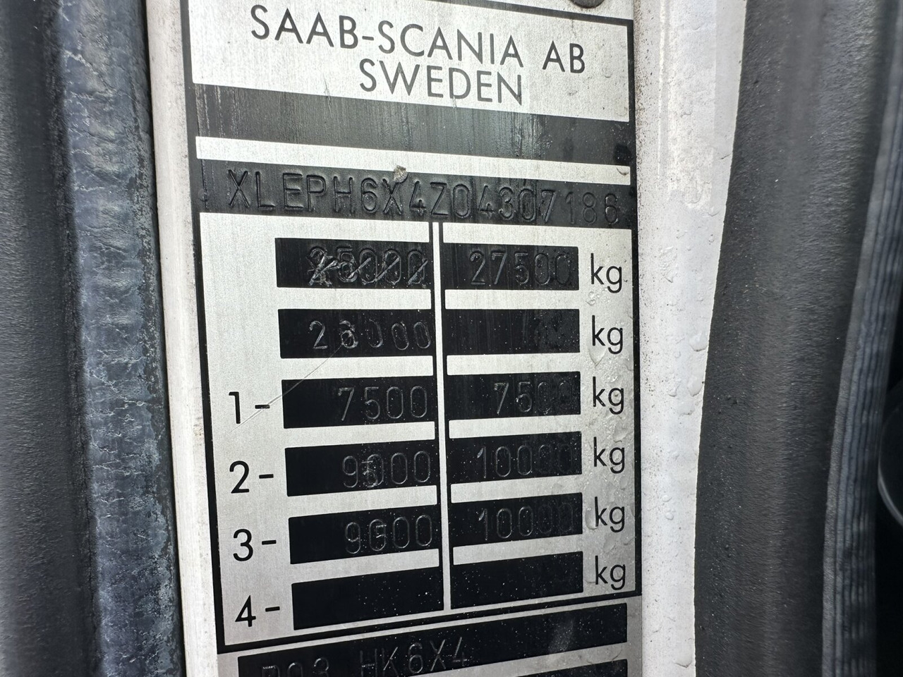 Scania P93 HK 250 6x4L P93 HK 250 6x4L - Xe tải khung gầm: hình 3 Scania P93 HK 250 6x4L P93 HK 250 6x4L - Xe tải khung gầm: hình 3