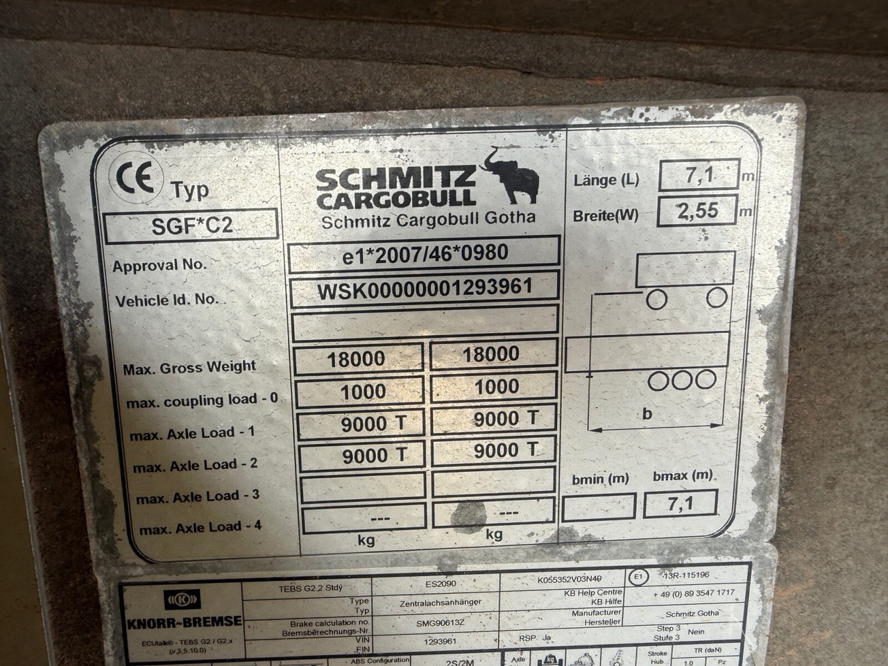 Schmitz Cargobull ZKI 18-4.9 ZKI 18-4.9, Alu-Bordwände, ca. 10m³ - Rơ moóc ben: hình 3 Schmitz Cargobull ZKI 18-4.9 ZKI 18-4.9, Alu-Bordwände, ca. 10m³ - Rơ moóc ben: hình 3