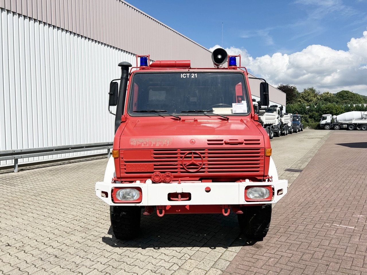 Xe tải cứu hỏa Unimog U 1300 L 435/11 4x4 U 1300 L 435/11 4x4, -Feuerwehr: hình 8