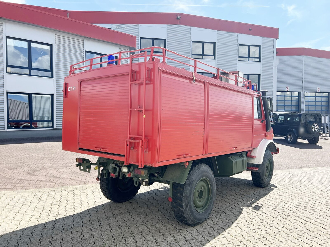Xe tải cứu hỏa Unimog U 1300 L 435/11 4x4 U 1300 L 435/11 4x4, -Feuerwehr: hình 11