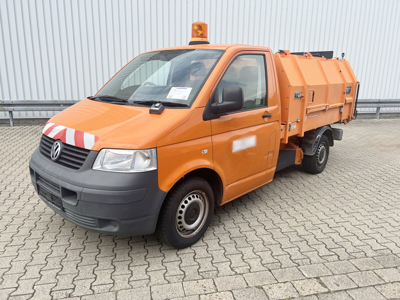 Volkswagen T5 1.9 TDI 4x2 Müllwagen T5 1.9 TDI 4x2, Hagemann Müllpreßaufbau ca. 3,4m³, Rechtslenker - Xe tải chở rác: hình 1 Volkswagen T5 1.9 TDI 4x2 Müllwagen T5 1.9 TDI 4x2, Hagemann Müllpreßaufbau ca. 3,4m³, Rechtslenker - Xe tải chở rác: hình 1