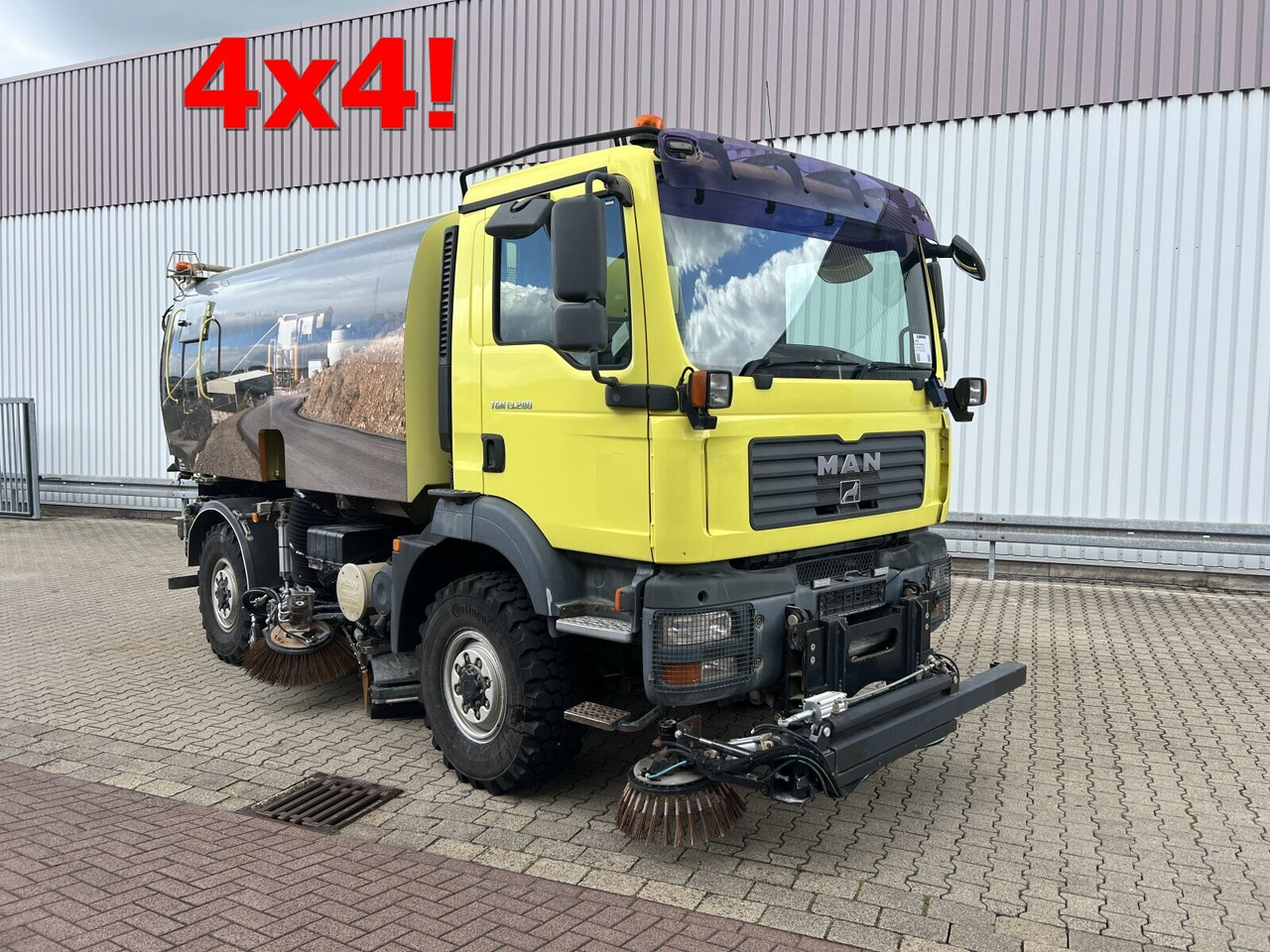 MAN TGM 13.280 4X4 BL TGM 13.280 4X4 BL, Kehhrmaschine Nothelfer Kobit K6 - Xe tải: hình 1 MAN TGM 13.280 4X4 BL TGM 13.280 4X4 BL, Kehhrmaschine Nothelfer Kobit K6 - Xe tải: hình 1