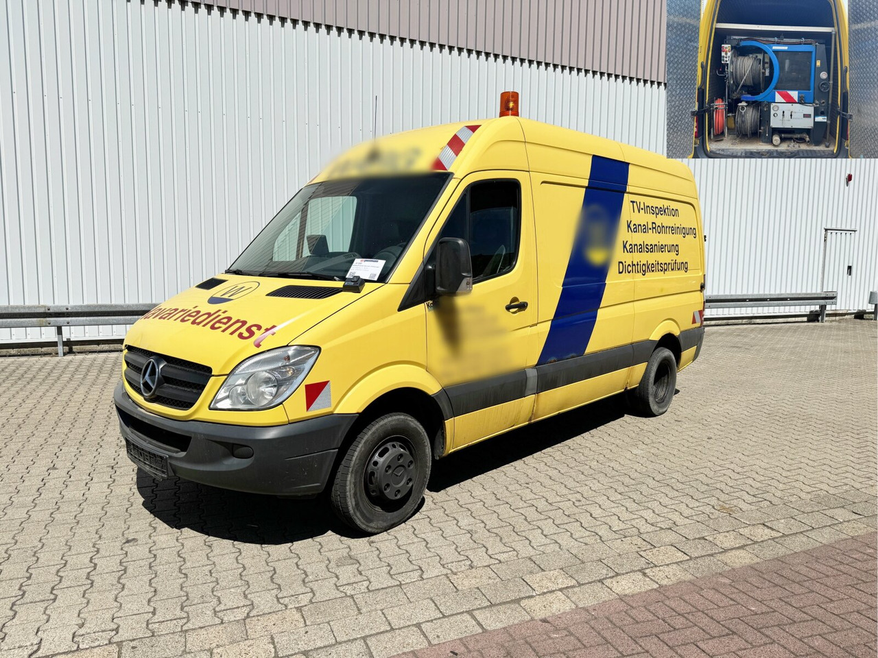 Mercedes-Benz Sprinter 516 KA 4x2 Sprinter 516 KA 4x2, KaRo Hochdruckspüler 150Bar/85l - Xe tải: hình 1 Mercedes-Benz Sprinter 516 KA 4x2 Sprinter 516 KA 4x2, KaRo Hochdruckspüler 150Bar/85l - Xe tải: hình 1