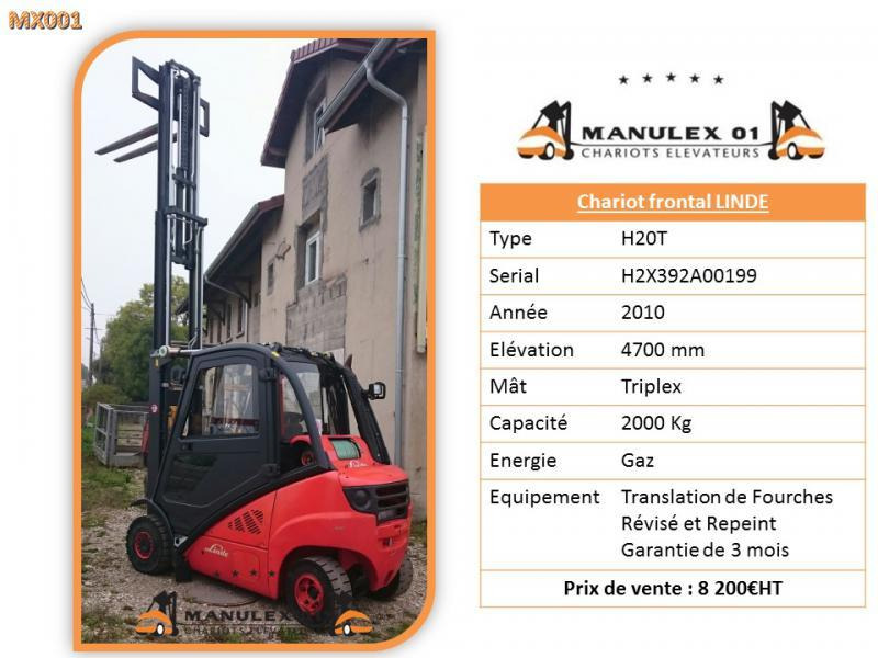 Linde H20T - Xe nâng gas: hình 2 Linde H20T - Xe nâng gas: hình 2