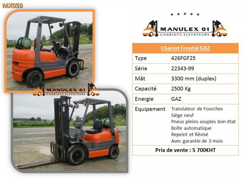 Toyota 426FGF25 - Xe nâng: hình 5 Toyota 426FGF25 - Xe nâng: hình 5