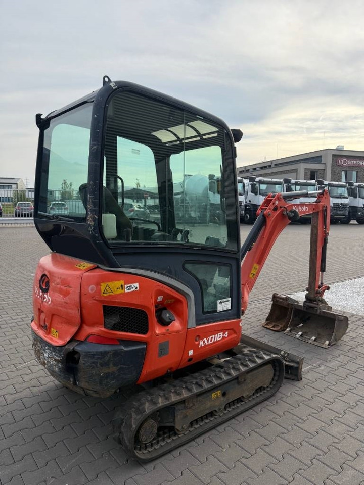 Kubota KX 018-4 - Máy xúc mini: hình 5 Kubota KX 018-4 - Máy xúc mini: hình 5