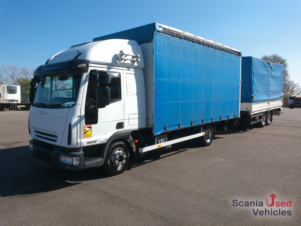 IVECO ML80E 22/P Schiebegardine+LBW 1.500KG - Xe van thùng mui bạt: hình 1 IVECO ML80E 22/P Schiebegardine+LBW 1.500KG - Xe van thùng mui bạt: hình 1