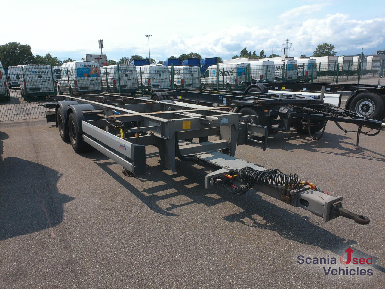 SCHMITZ SCB *C2 Zentral-Achs-Anhänger - Rơ moóc: hình 1 SCHMITZ SCB *C2 Zentral-Achs-Anhänger - Rơ moóc: hình 1