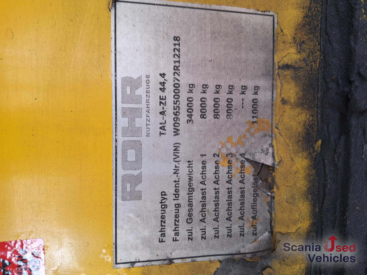 ROHR Tankauflieger f. Treibst. 4 Kammern 2 x Lift - Sơ mi rơ moóc bồn: hình 4 ROHR Tankauflieger f. Treibst. 4 Kammern 2 x Lift - Sơ mi rơ moóc bồn: hình 4