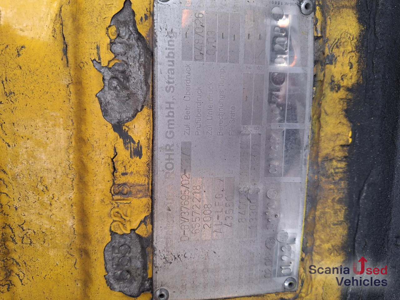 ROHR Tankauflieger f. Treibst. 4 Kammern 2 x Lift - Sơ mi rơ moóc bồn: hình 5 ROHR Tankauflieger f. Treibst. 4 Kammern 2 x Lift - Sơ mi rơ moóc bồn: hình 5