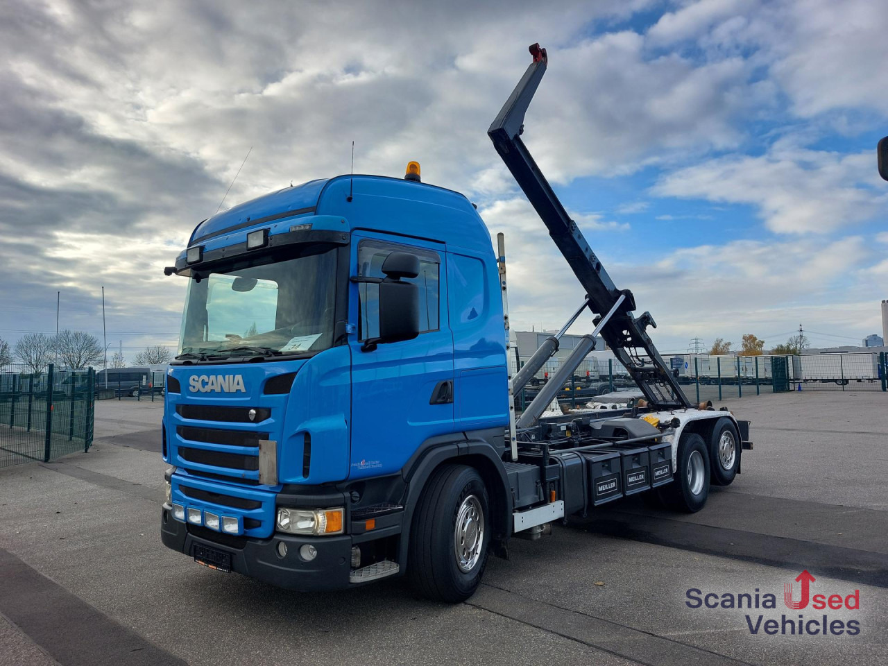 SCANIA G 480 LB6x2*4HNA Meiler RK2070 - Xe tải nâng móc: hình 1 SCANIA G 480 LB6x2*4HNA Meiler RK2070 - Xe tải nâng móc: hình 1