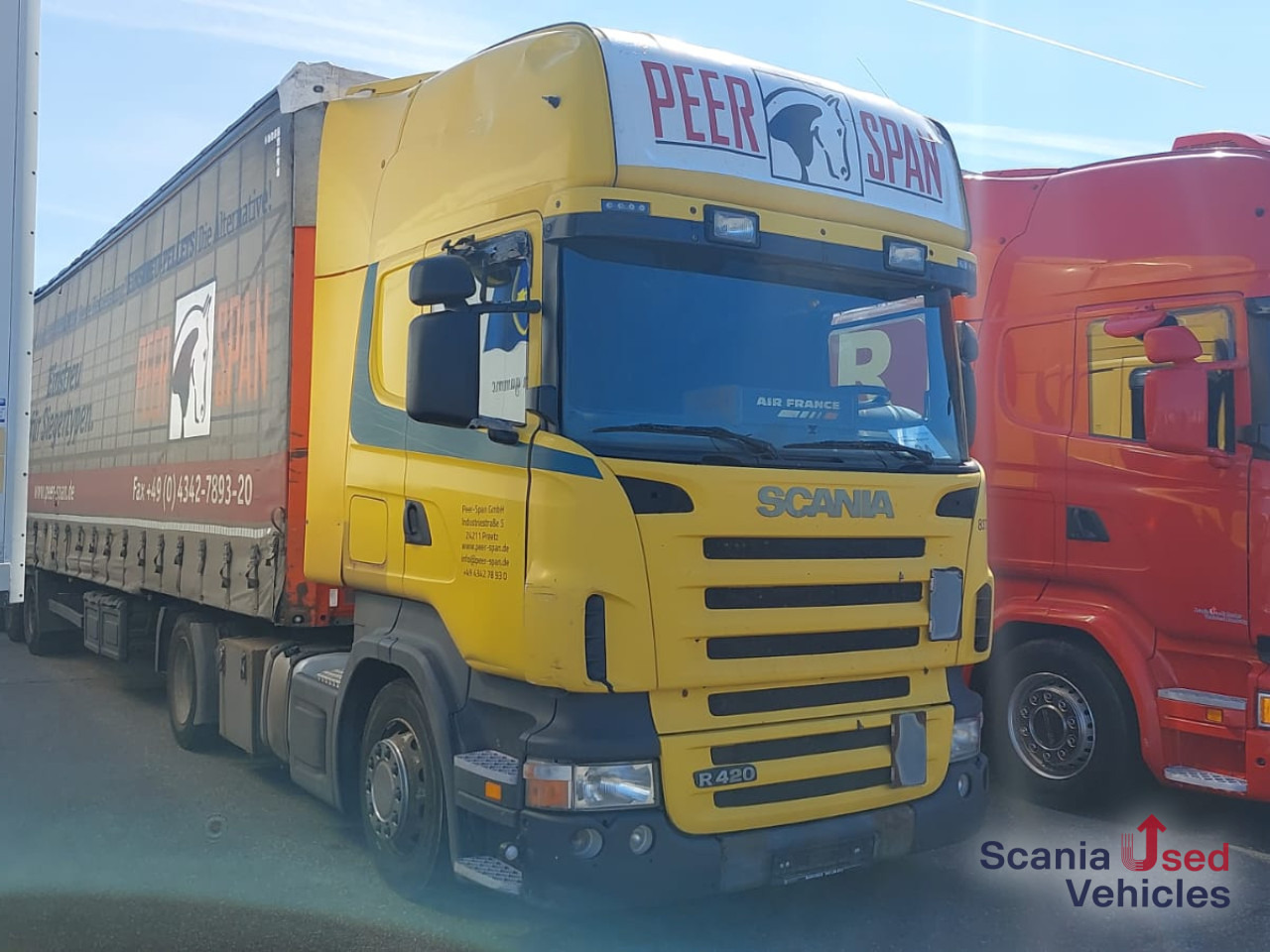SCANIA R 420 LA4x2MEB Volumen MEGA Jumbo Vollluft - Xe đầu kéo: hình 2 SCANIA R 420 LA4x2MEB Volumen MEGA Jumbo Vollluft - Xe đầu kéo: hình 2