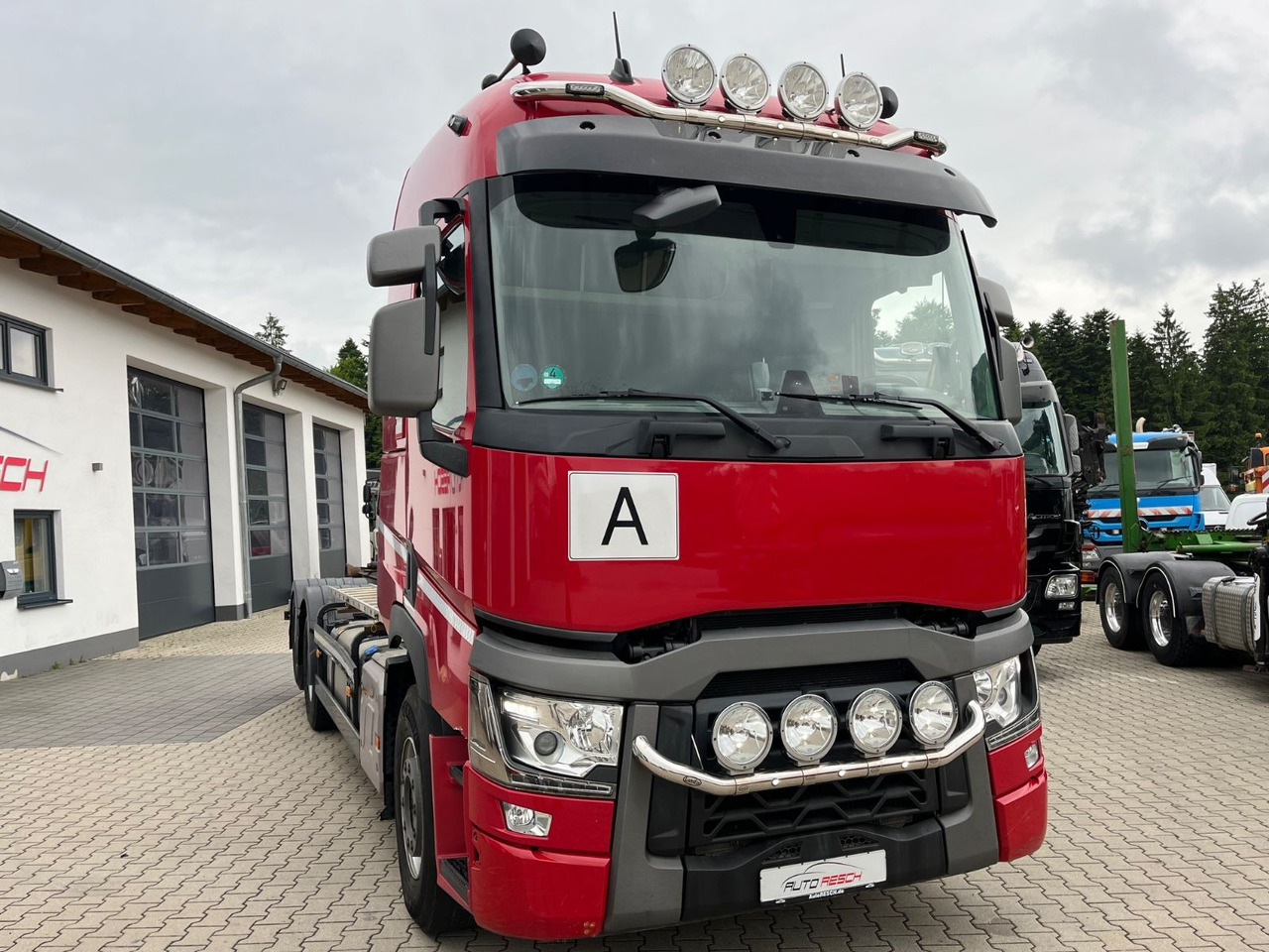 Renault T520 6x2 Meiller RS 21 Abrollkipper Lift Lenk - Xe tải nâng móc: hình 4 Renault T520 6x2 Meiller RS 21 Abrollkipper Lift Lenk - Xe tải nâng móc: hình 4