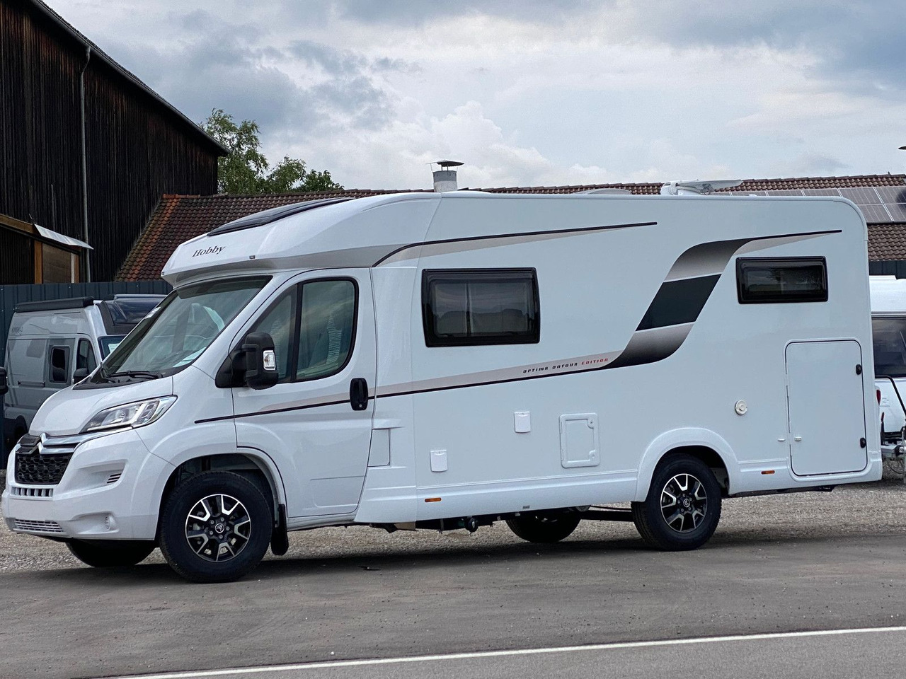 Hobby Optima Ontour Edition V65 GE Navi Markise SAT - Xe cắm trại bán tích hợp: hình 4 Hobby Optima Ontour Edition V65 GE Navi Markise SAT - Xe cắm trại bán tích hợp: hình 4