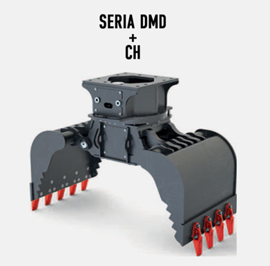DEMOQ DMD 140 S Hydraulic Polyp -grab 875 kg - Nho táo cho Máy móc xây dựng: hình 2 DEMOQ DMD 140 S Hydraulic Polyp -grab 875 kg - Nho táo cho Máy móc xây dựng: hình 2