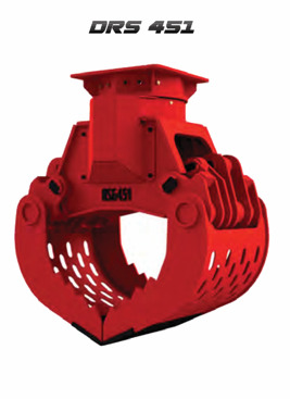 DEMOQ DRS451 Hydraulic Polyp -grab 800 kg - Nho táo cho Máy móc xây dựng: hình 1 DEMOQ DRS451 Hydraulic Polyp -grab 800 kg - Nho táo cho Máy móc xây dựng: hình 1