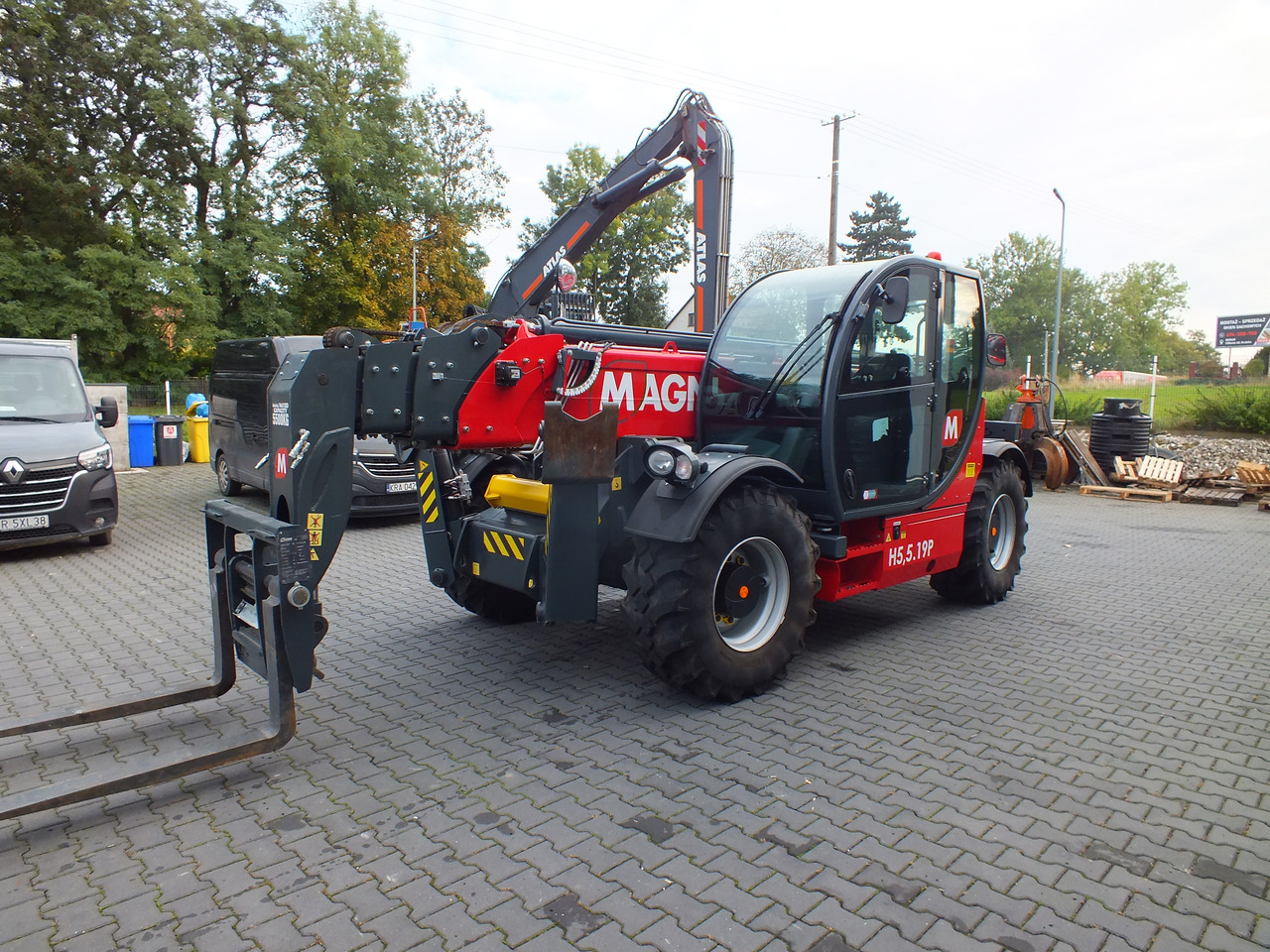 MAGNI TH5,5.19P - Máy xúc lật bánh lốp kính thiên văn cho Máy móc xây dựng: hình 5 MAGNI TH5,5.19P - Máy xúc lật bánh lốp kính thiên văn cho Máy móc xây dựng: hình 5