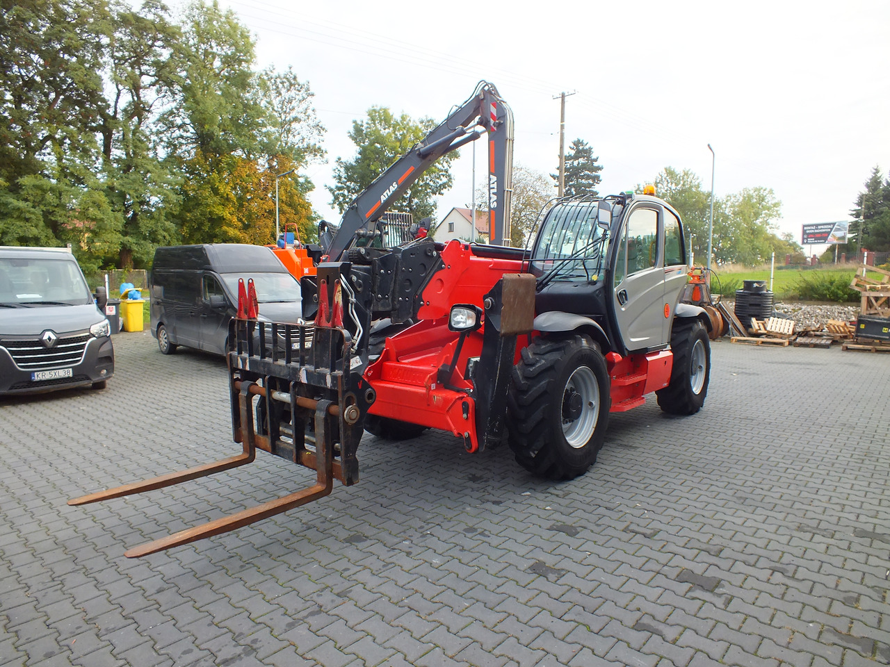 MANITOU MT1840 - Máy xúc lật bánh lốp kính thiên văn cho Máy móc xây dựng: hình 2 MANITOU MT1840 - Máy xúc lật bánh lốp kính thiên văn cho Máy móc xây dựng: hình 2