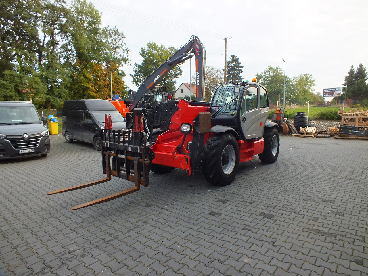 MANITOU MT1840 - Máy xúc lật bánh lốp kính thiên văn cho Máy móc xây dựng: hình 1 MANITOU MT1840 - Máy xúc lật bánh lốp kính thiên văn cho Máy móc xây dựng: hình 1