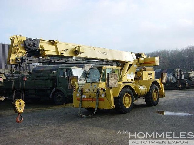 Grove RT58 D - Cẩu địa hình: hình 2 Grove RT58 D - Cẩu địa hình: hình 2