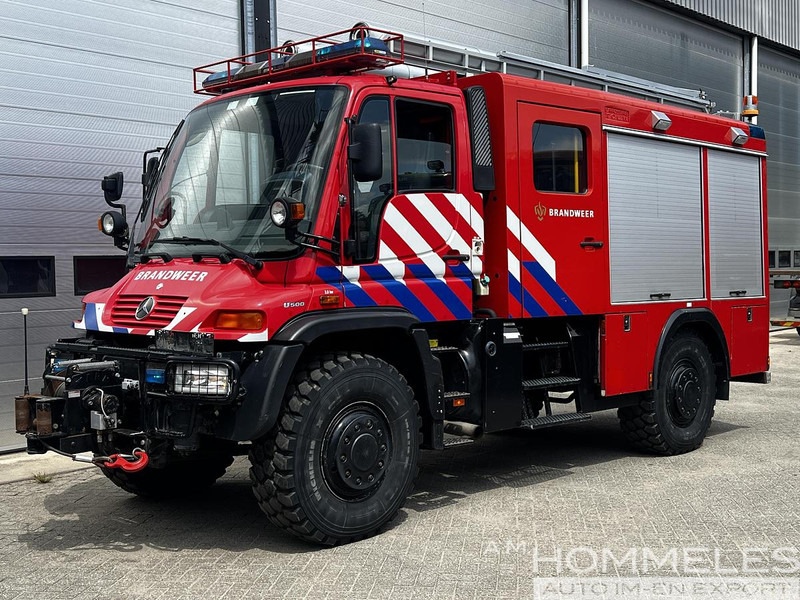 Unimog U500 - Xe tải cứu hỏa: hình 2 Unimog U500 - Xe tải cứu hỏa: hình 2