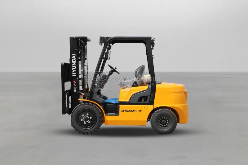 Hyundai Forklift 35DE-7 3.5 TONS DIESEL 3 STAGE - Xe nâng diesel: hình 2 Hyundai Forklift 35DE-7 3.5 TONS DIESEL 3 STAGE - Xe nâng diesel: hình 2